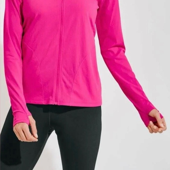 Coolibar Vibrant Hot Pink Fuschia Sun Protection Jacket SPF 50+ - Picture 4 of 9